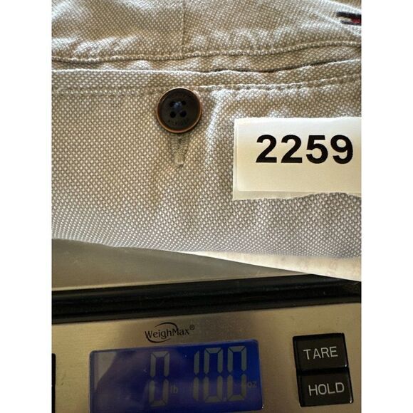 Tommy Hilfiger Custom Fit Coupe Sur Measure Mens Shorts  Size 38 - Picture 12 of 12